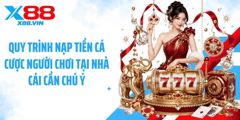 Quy trình nạp tiền cá cược người chơi tại nhà cái cần chú ý